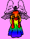 rainbow angel