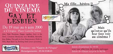 Quinzaine du cinéma gay et lesbien